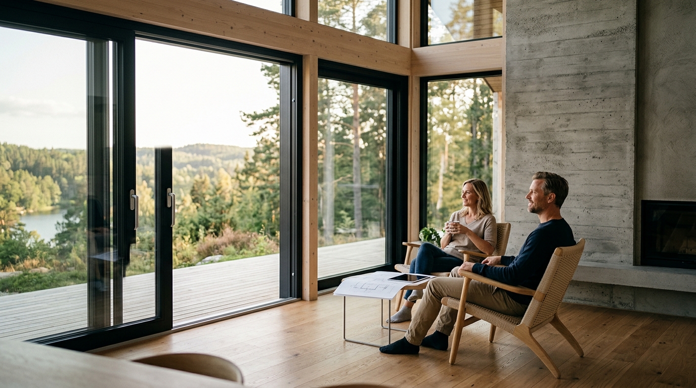 Arkitektritade villor i Mölnlycke: Så hittar du rätt byggare