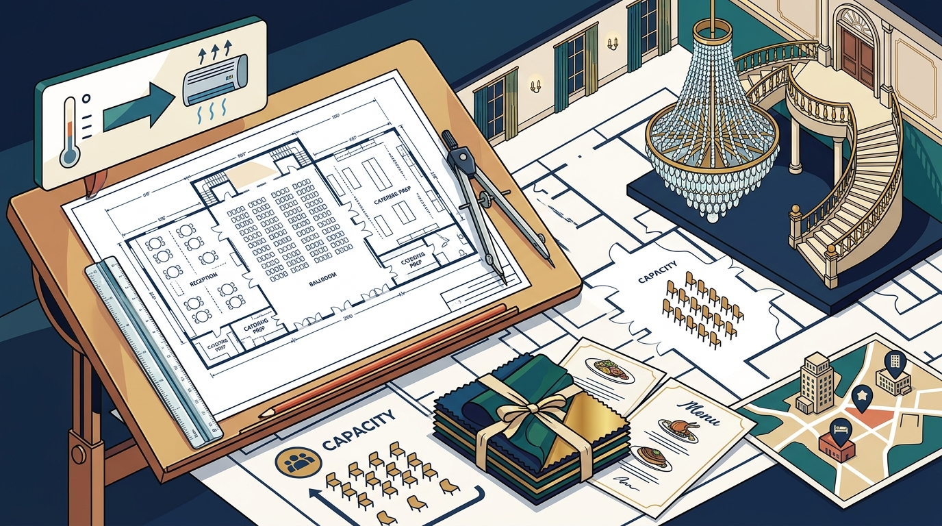 Key Factors for Planning a Luxury Wedding Venue