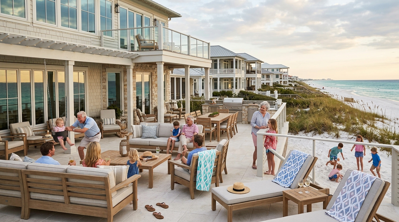 Best Large Family Vacation Rentals in South Walton, Florida