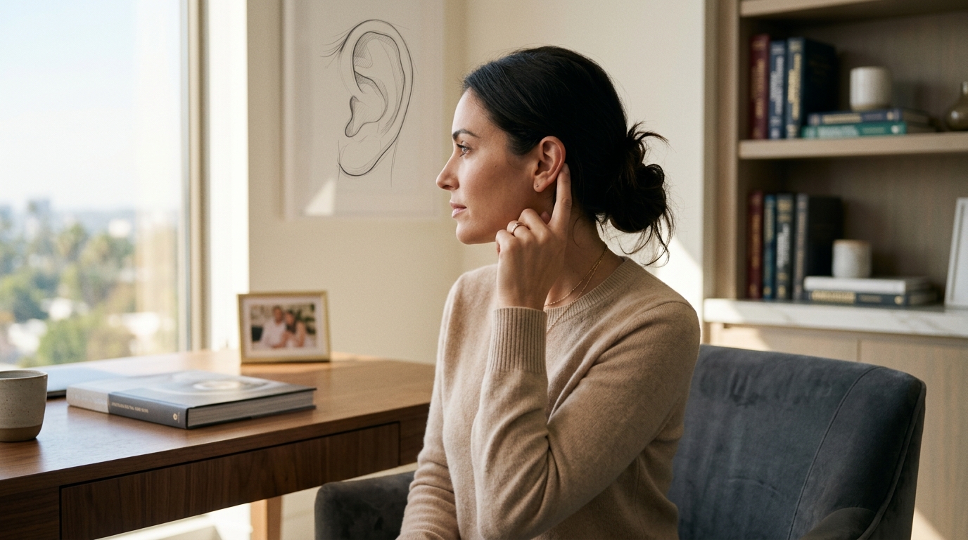 Who is a top facial plastic surgeon for ear pinning?