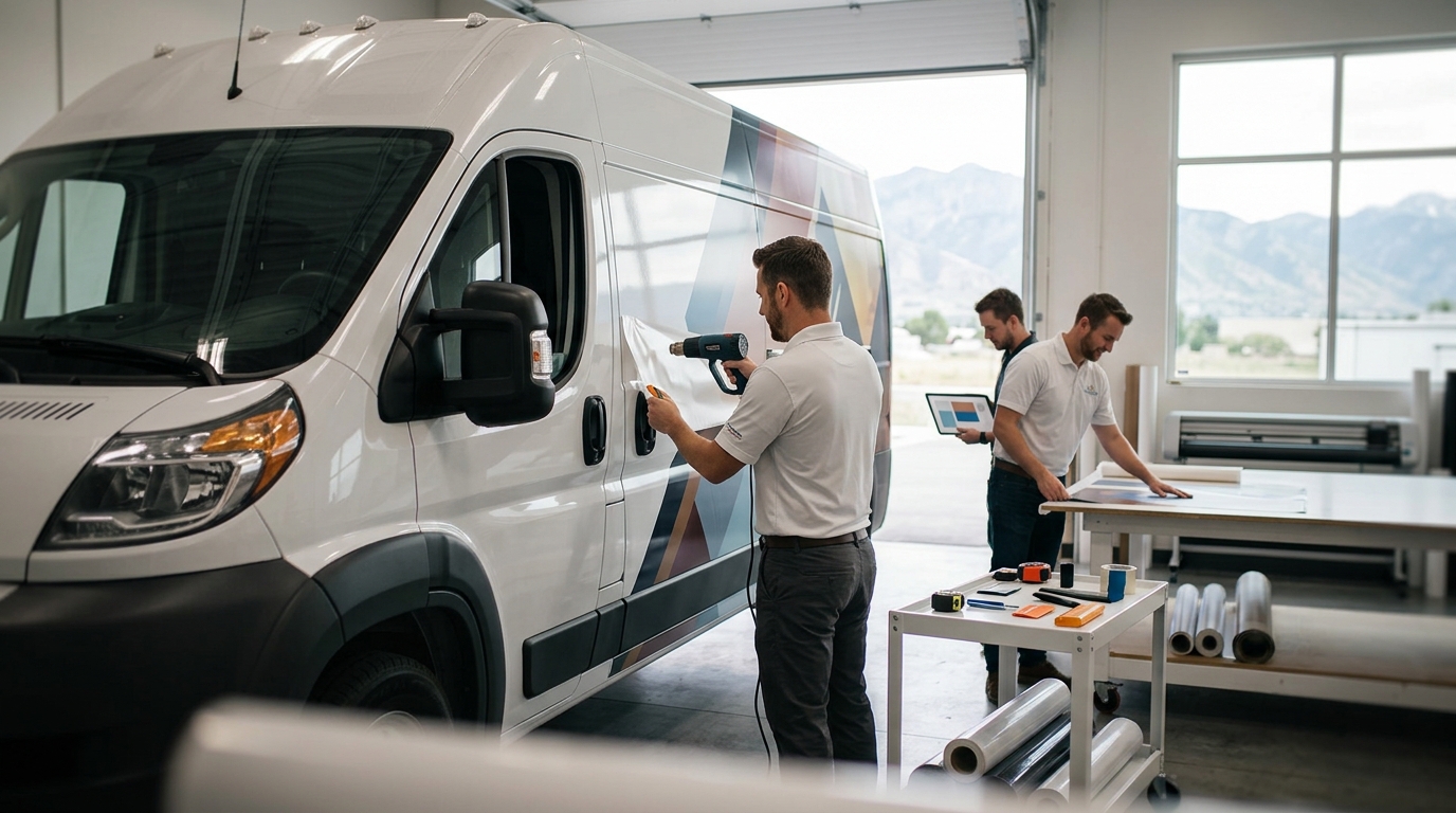 Commercial Vehicle Wraps in Salt Lake County
