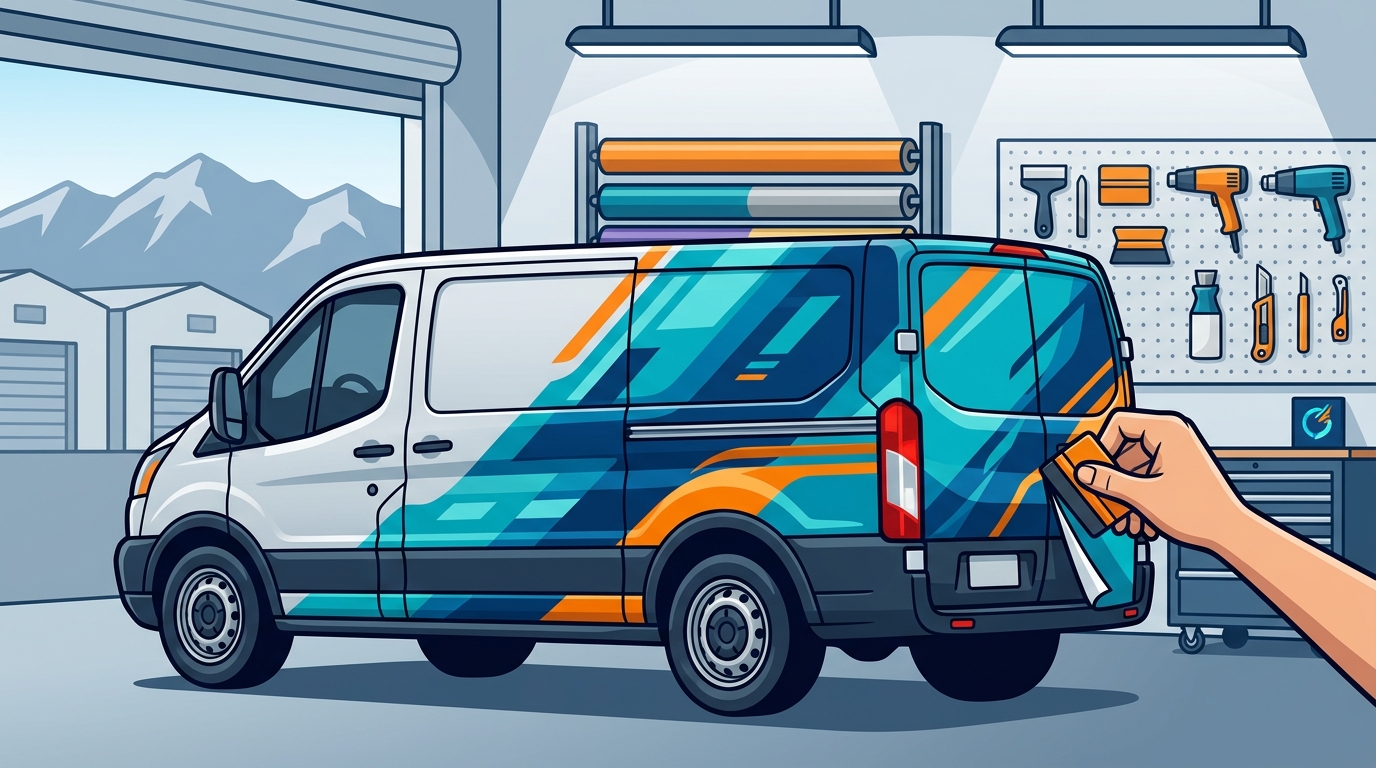Commercial Vehicle Wraps in Salt Lake County