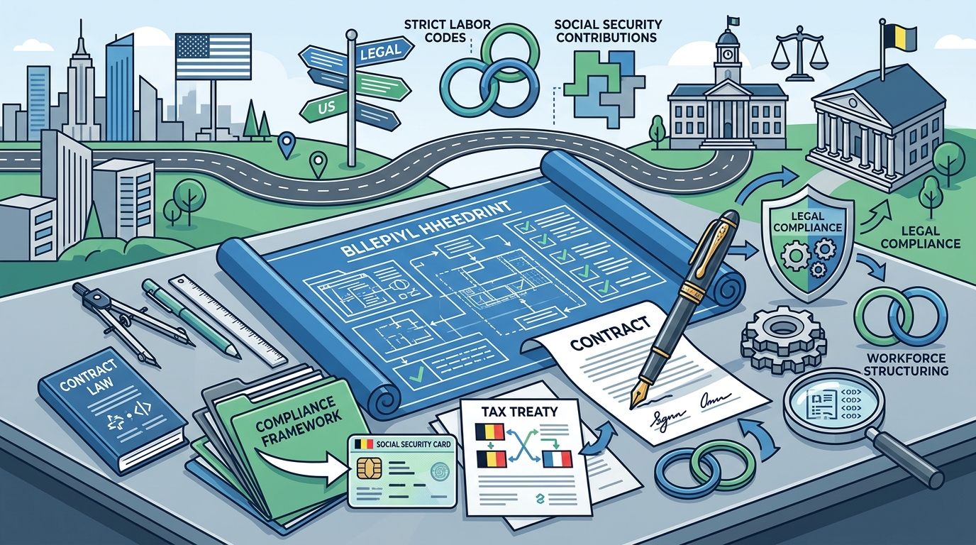 How to Legally Hire in Belgium for US Companies