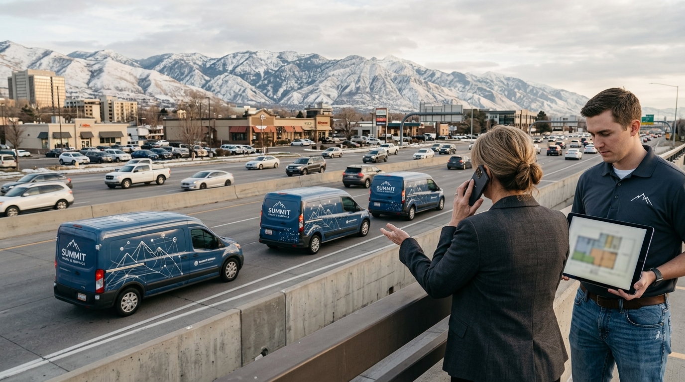 Get a Quote for Commercial Fleet Wraps in Salt Lake County