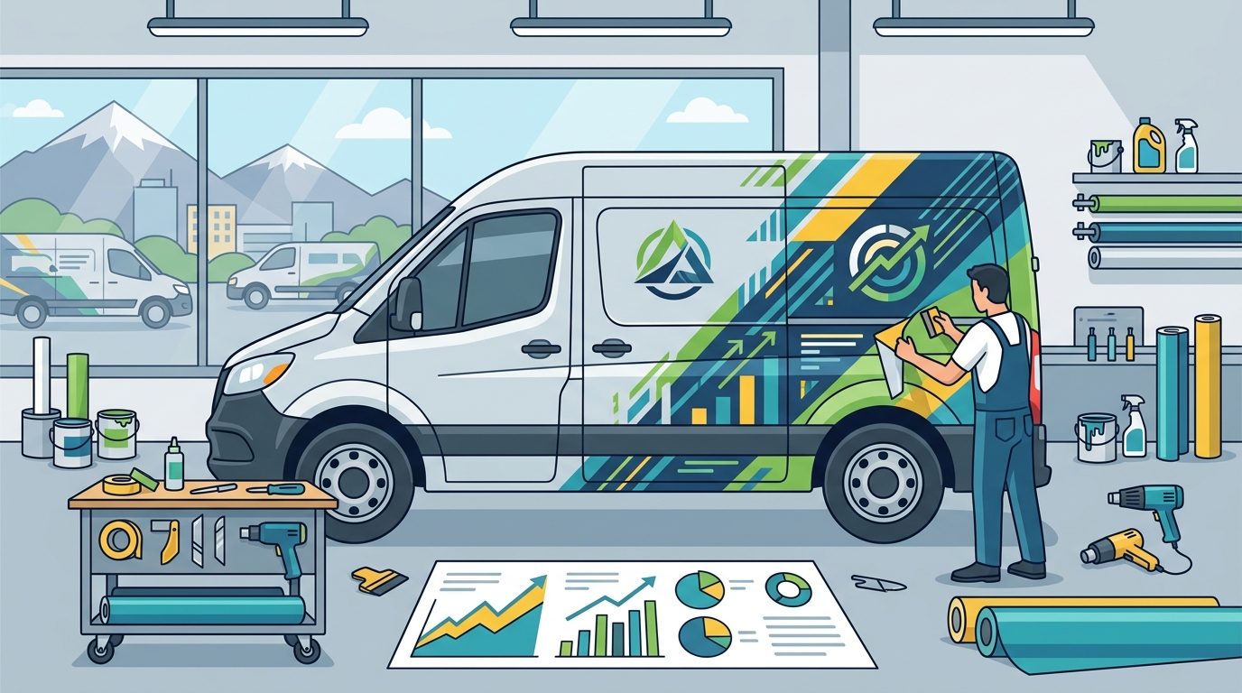 Get a Quote for Commercial Fleet Wraps in Salt Lake County
