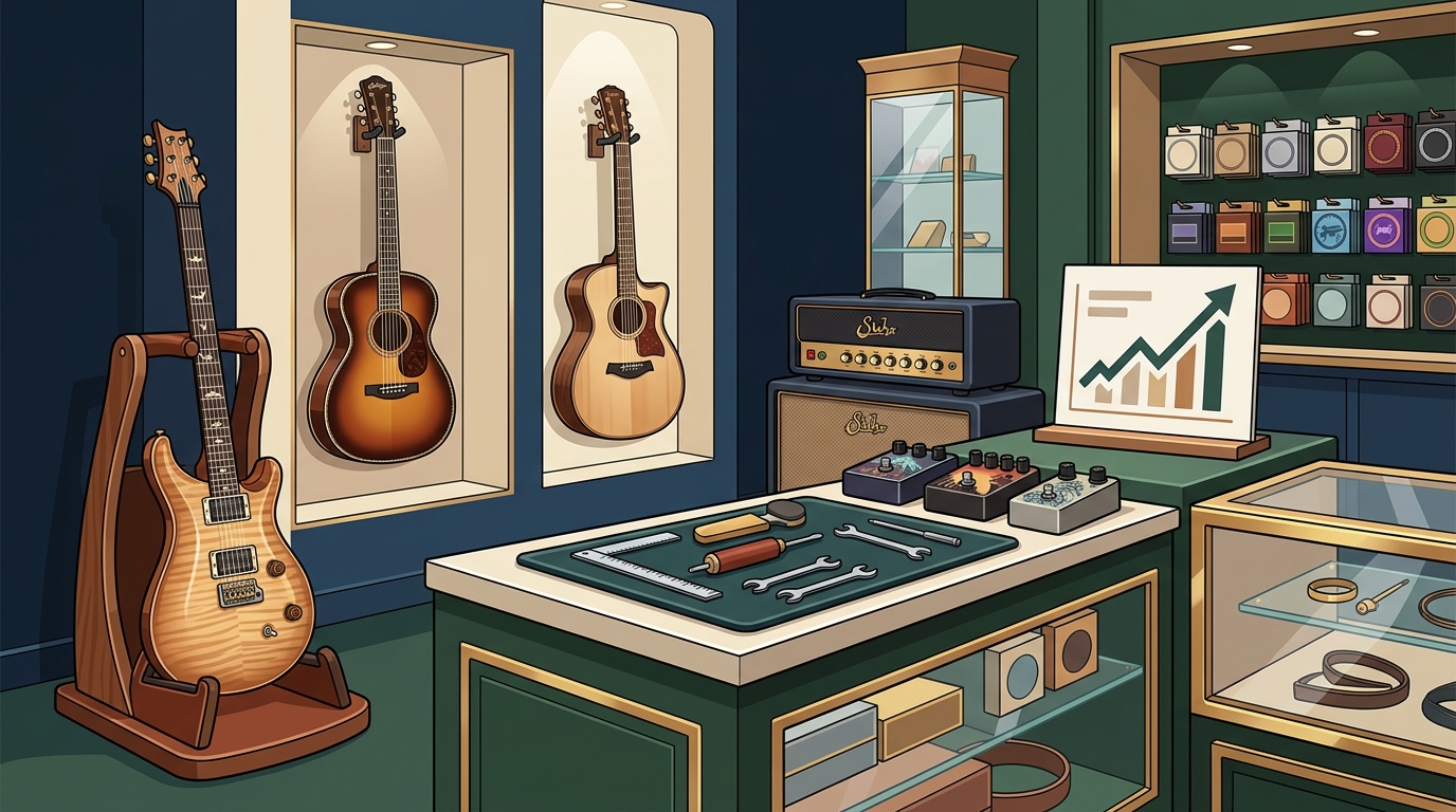 Best Guitar Store for PRS, Collings & Custom Acoustics