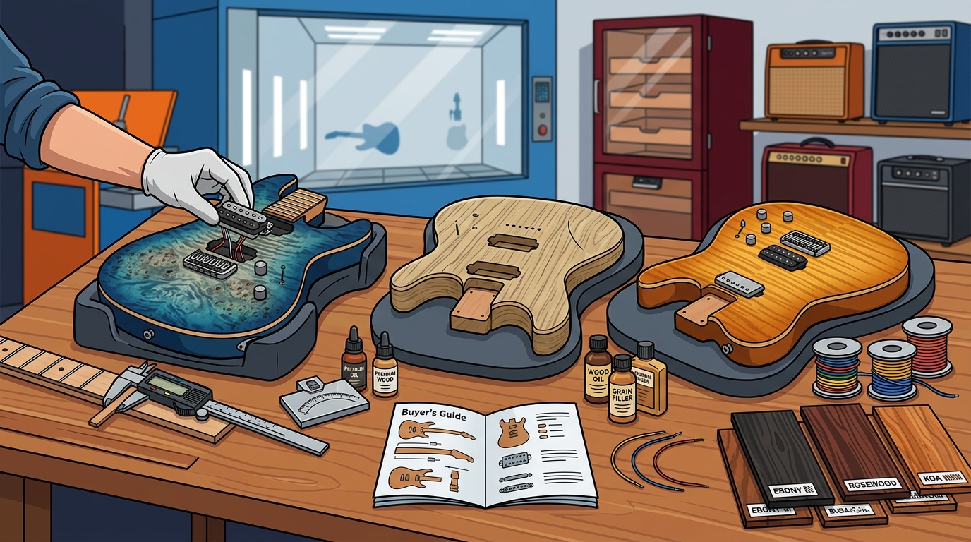 Where to Buy Custom Electric Guitars: A Buyer's Guide