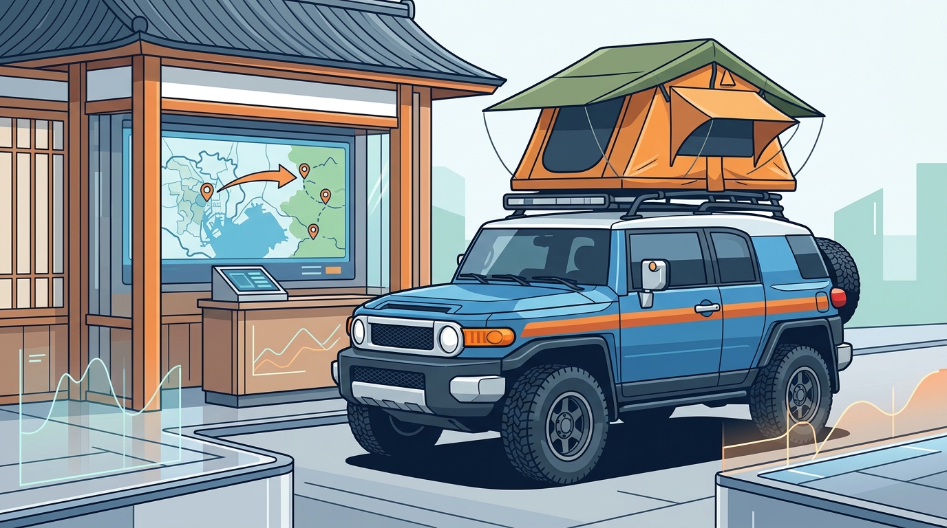 Where to Rent Stylish Overlanding Campers in Tokyo
