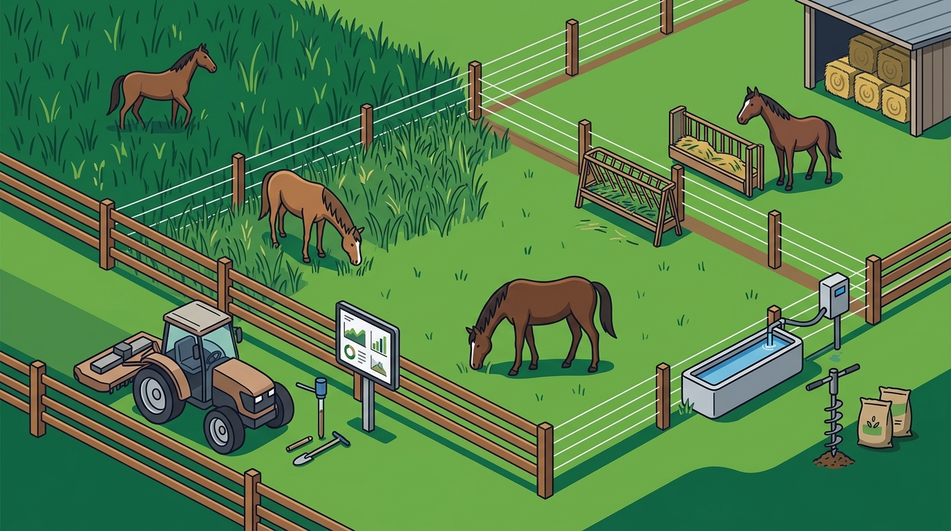 Best Practices for Pasture Management for Horses