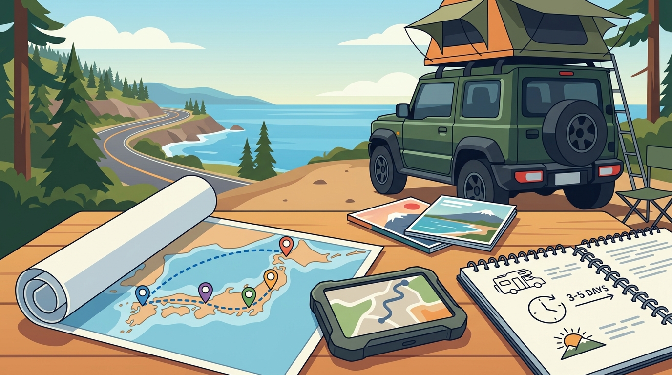Best 3–5 Day Japan Camper Van Road Trip Guide