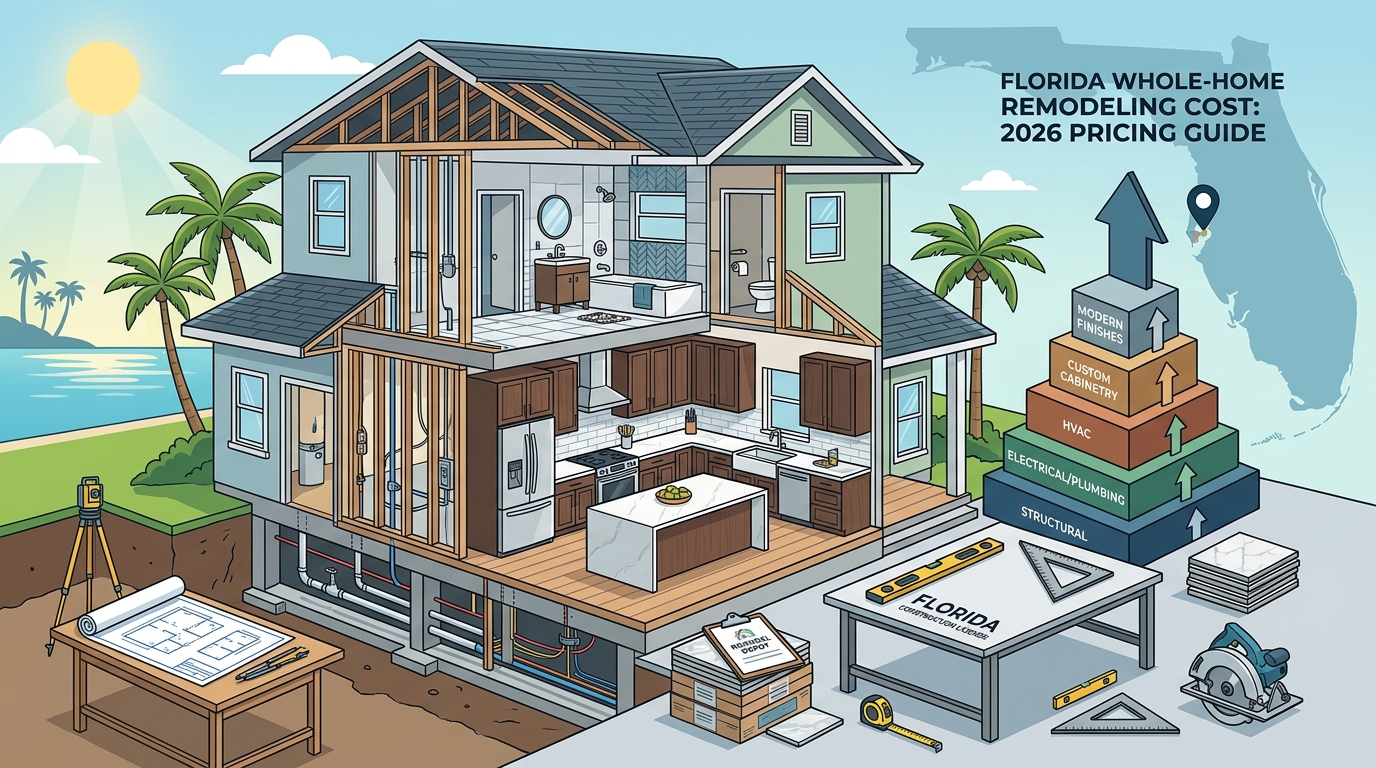 Florida Whole-Home Remodeling Cost: 2026 Pricing Guide