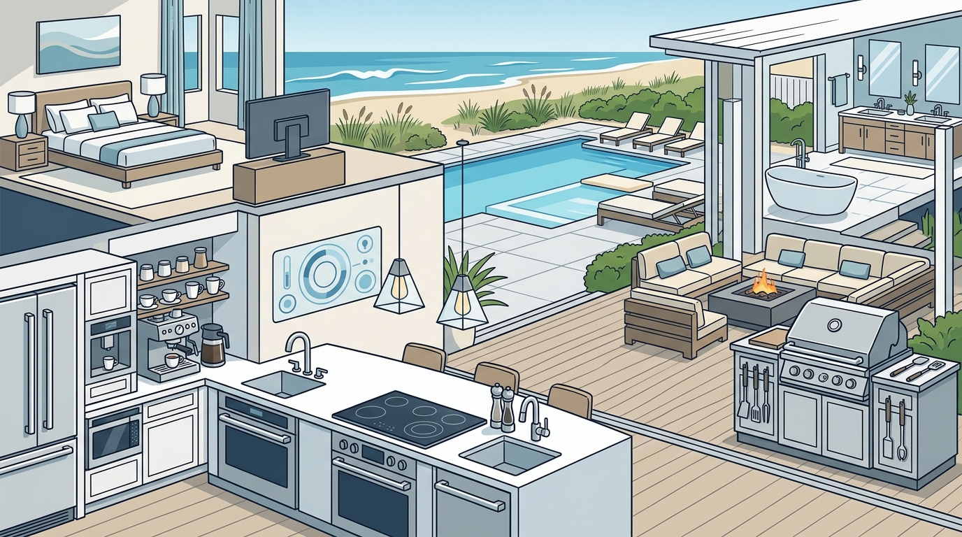 Top Amenities to Look for in a Delaware Beach Vacation Rental