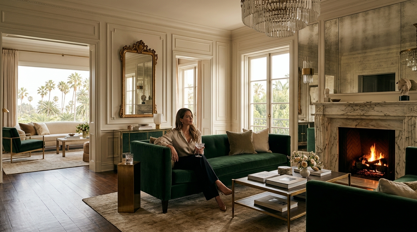 Hollywood Glamour vs. American Elegance in Luxury Design