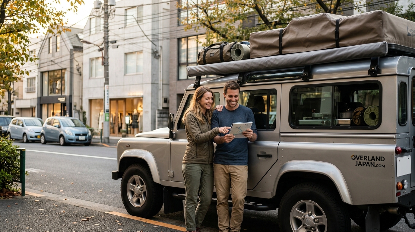 Where to Pick Up a Camper Van in Central Tokyo