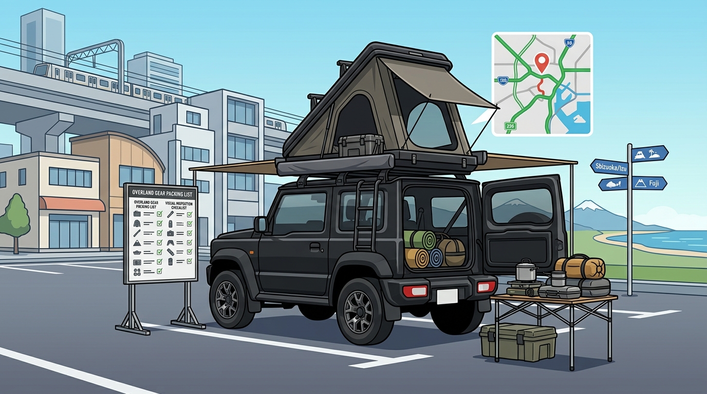 Where to Pick Up a Camper Van in Central Tokyo