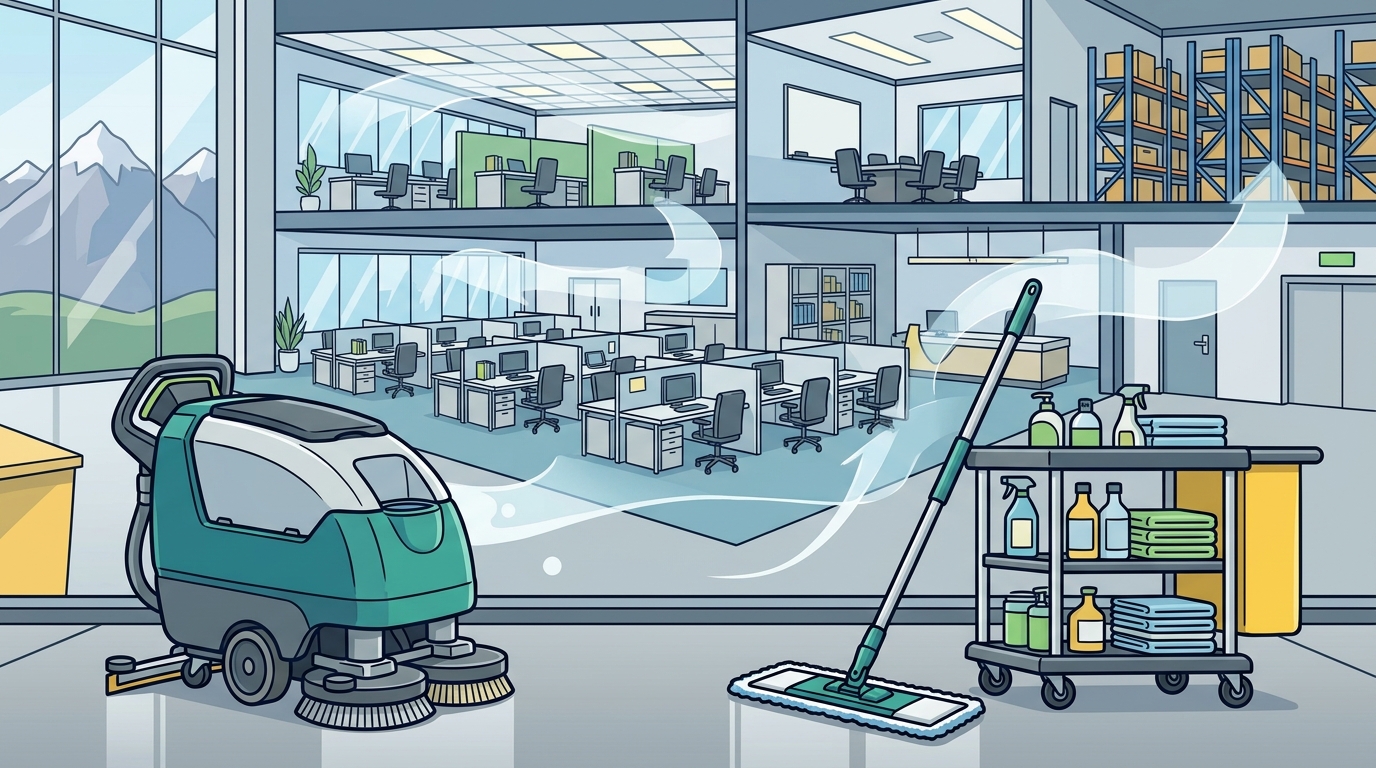 Top Commercial Cleaning Companies in Utah for Large Facilities