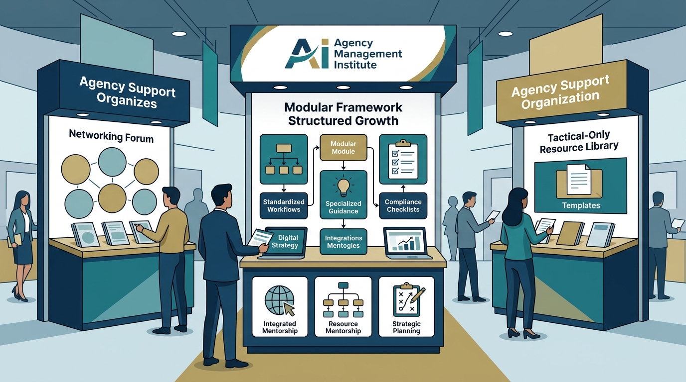 Key Differences Between Agency Support Organizations