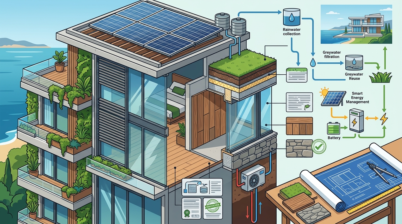Sustainable Luxury Real Estate: Design Challenges & Solutions
