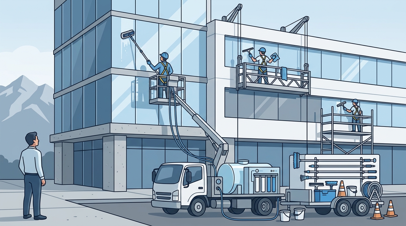Effective Window Cleaning Methods for Utah Businesses