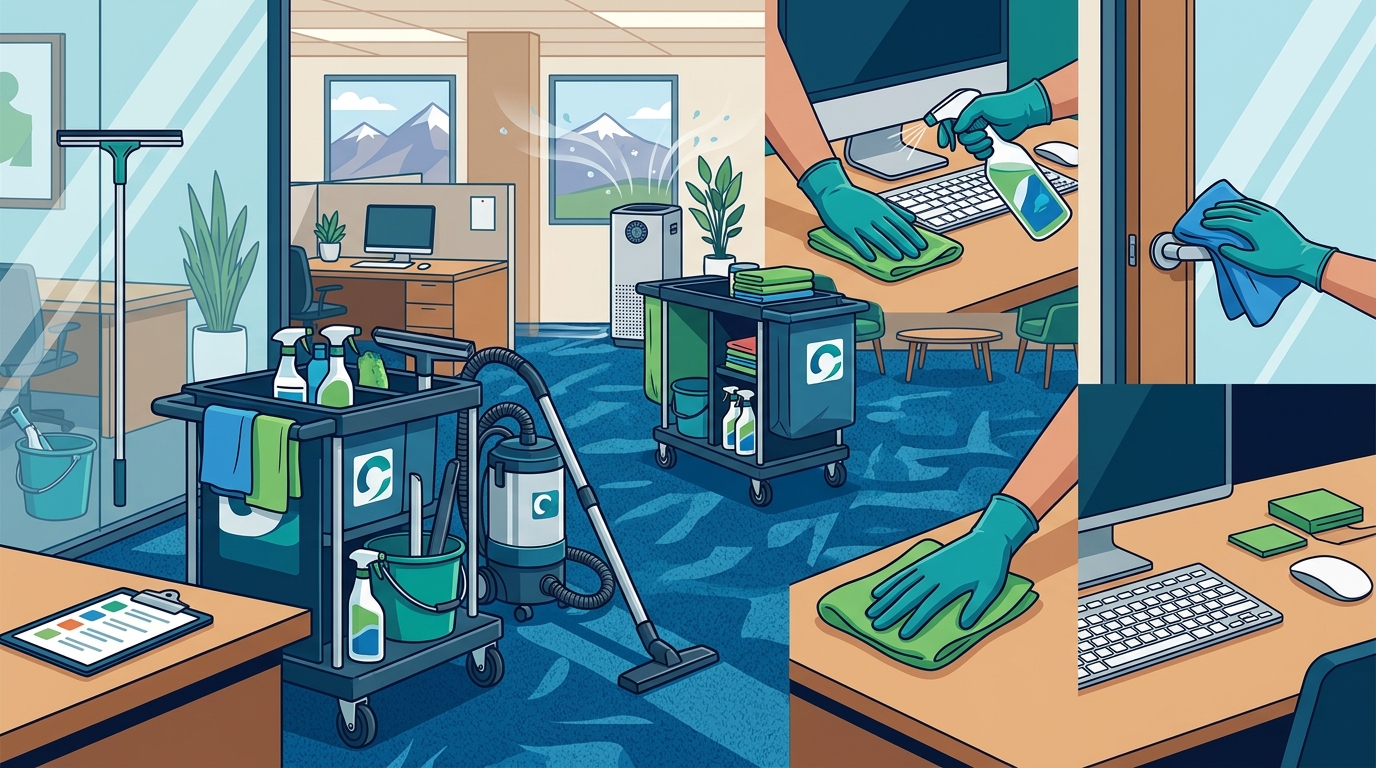 Ensure Healthy Utah Office with Commercial Cleaning