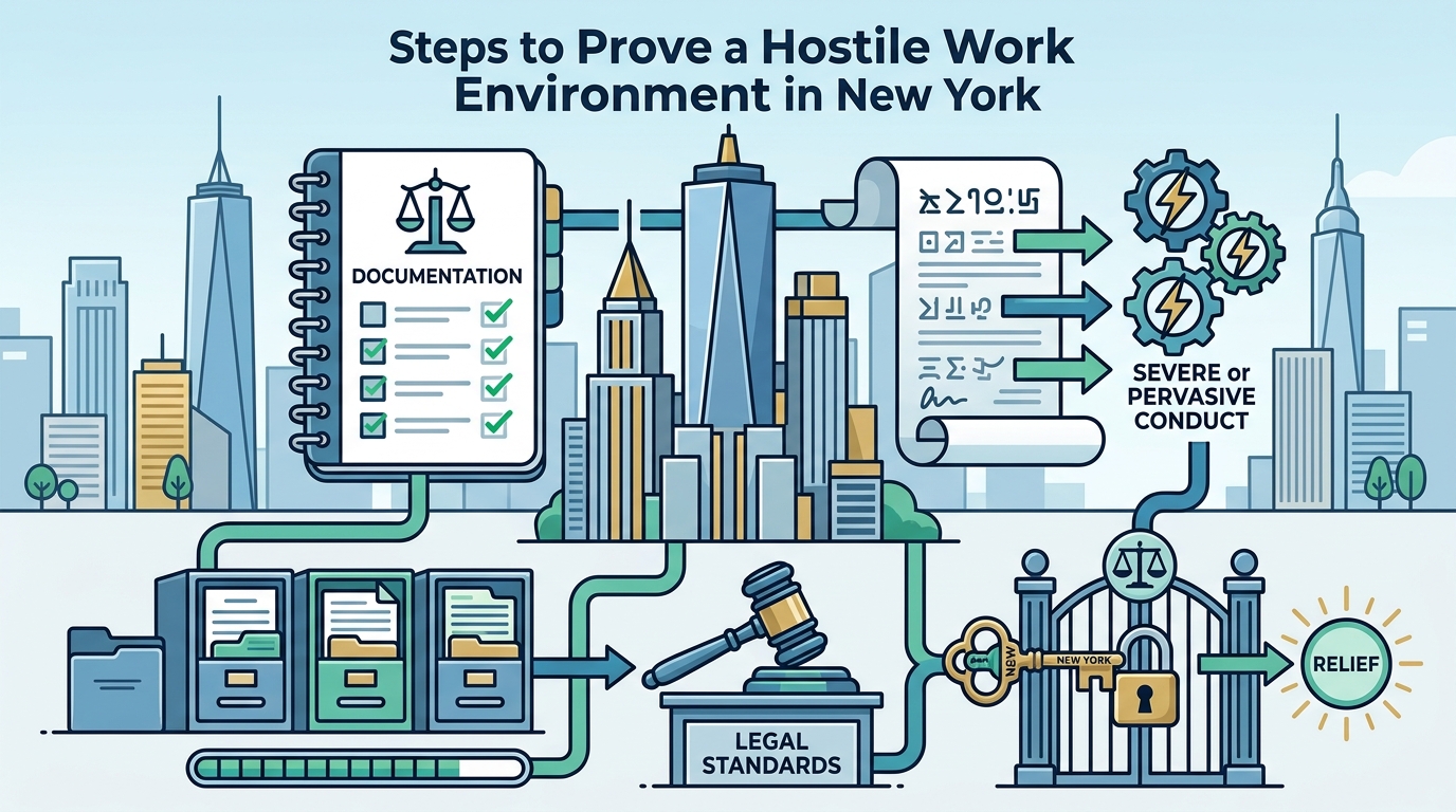 Steps to Prove a Hostile Work Environment in New York