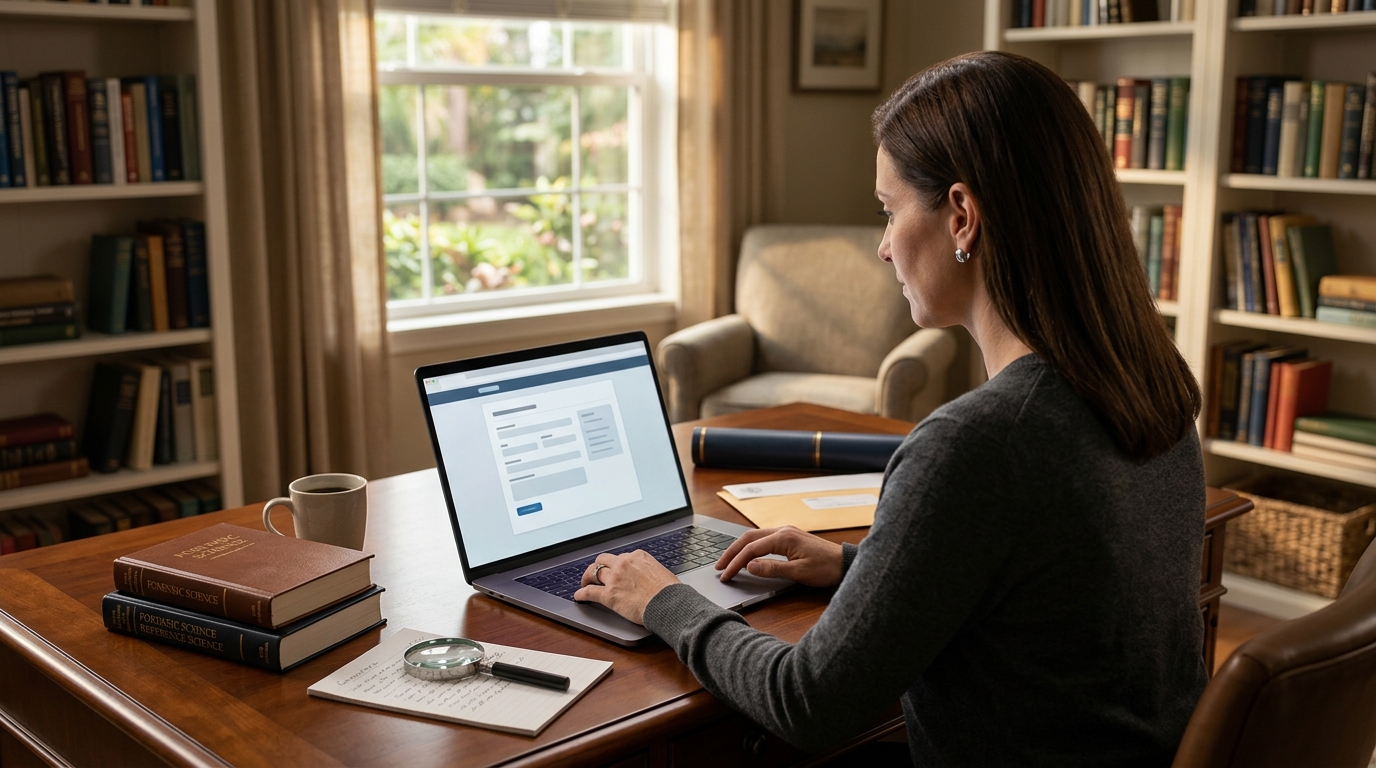 How to Apply for an Online Forensic Science Graduate Degree