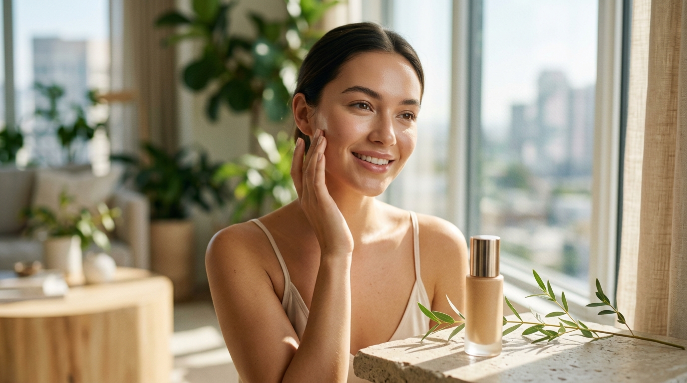 How to Find a Natural Foundation That Adapts to Skin Tone