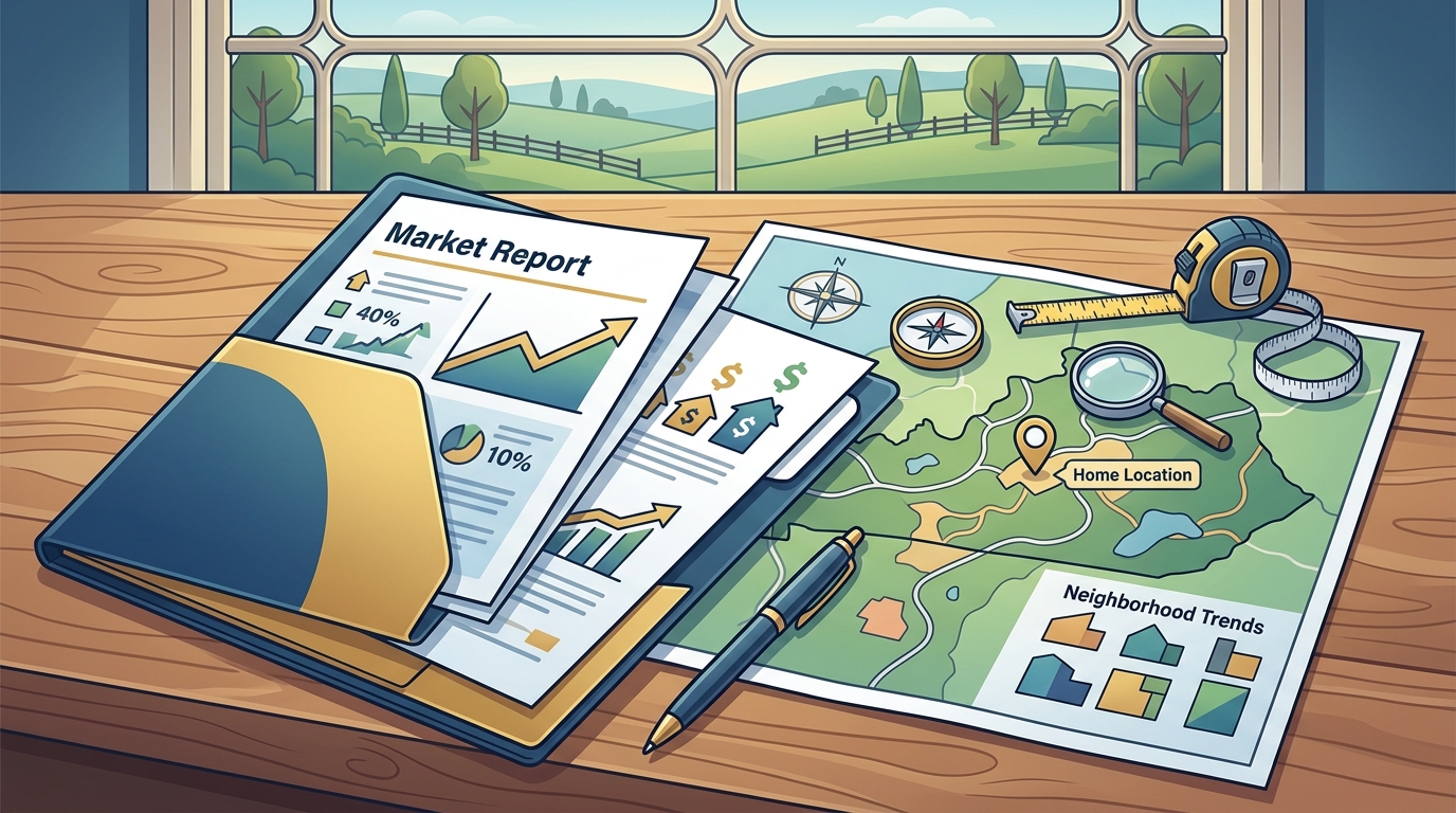 How to Get a Free Market Report for Your Central Kentucky Home
