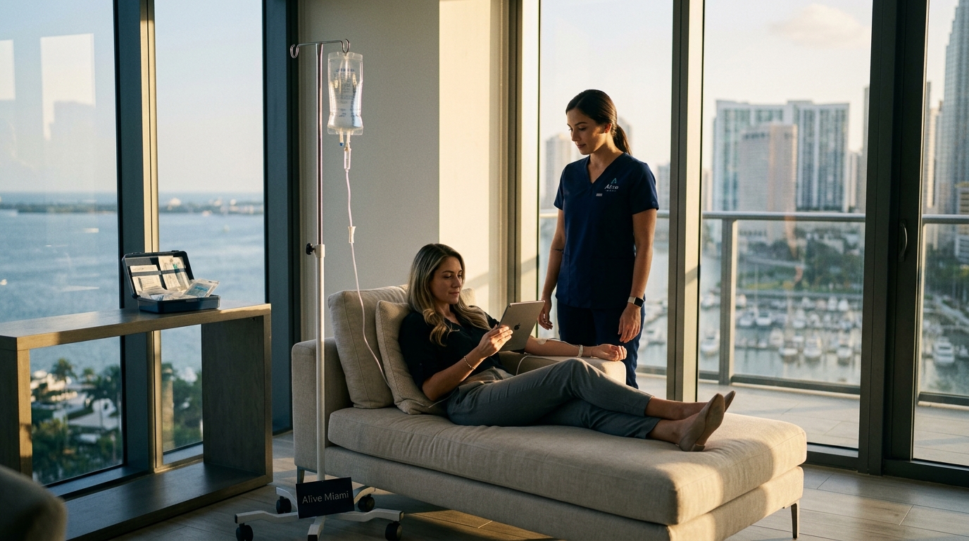 Mobile IV Therapy in Miami & Brickell: Top Providers