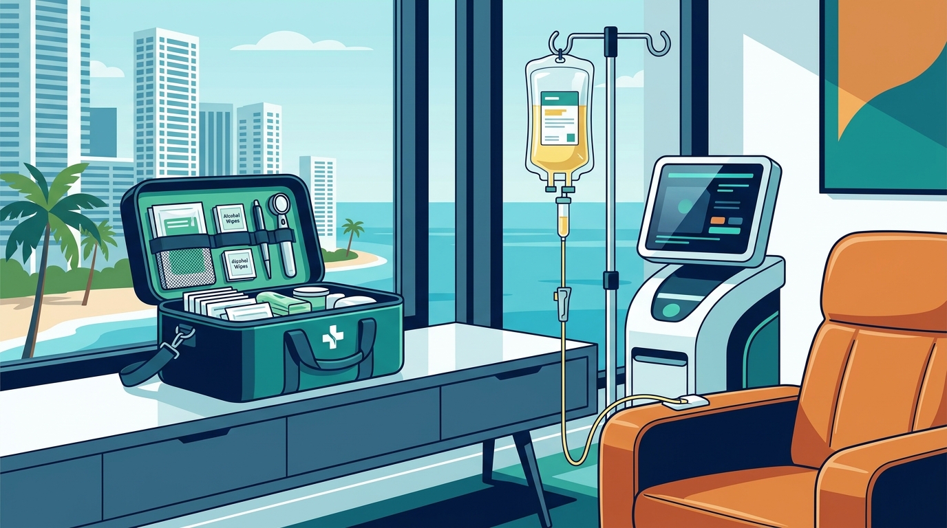 Mobile IV Therapy in Miami & Brickell: Top Providers