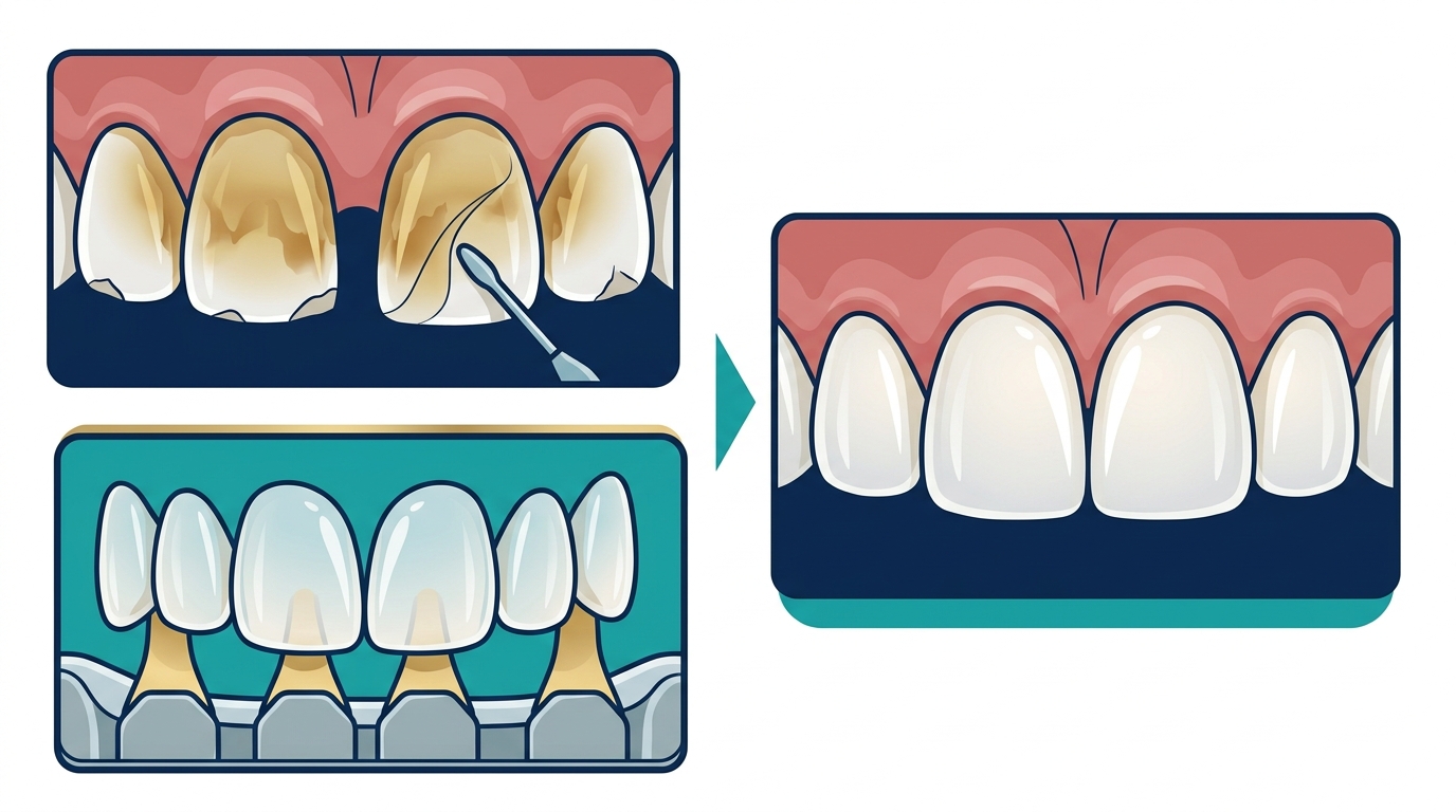 How Porcelain Veneers Close Gaps, Fix Chips, and Cover Stains