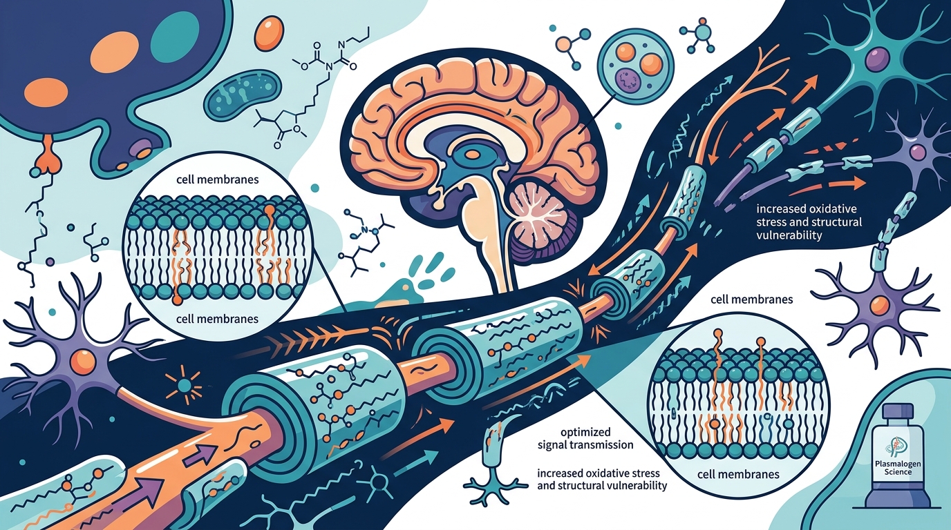 How Plasmalogens Support Brain Function, Membranes, and Myelin