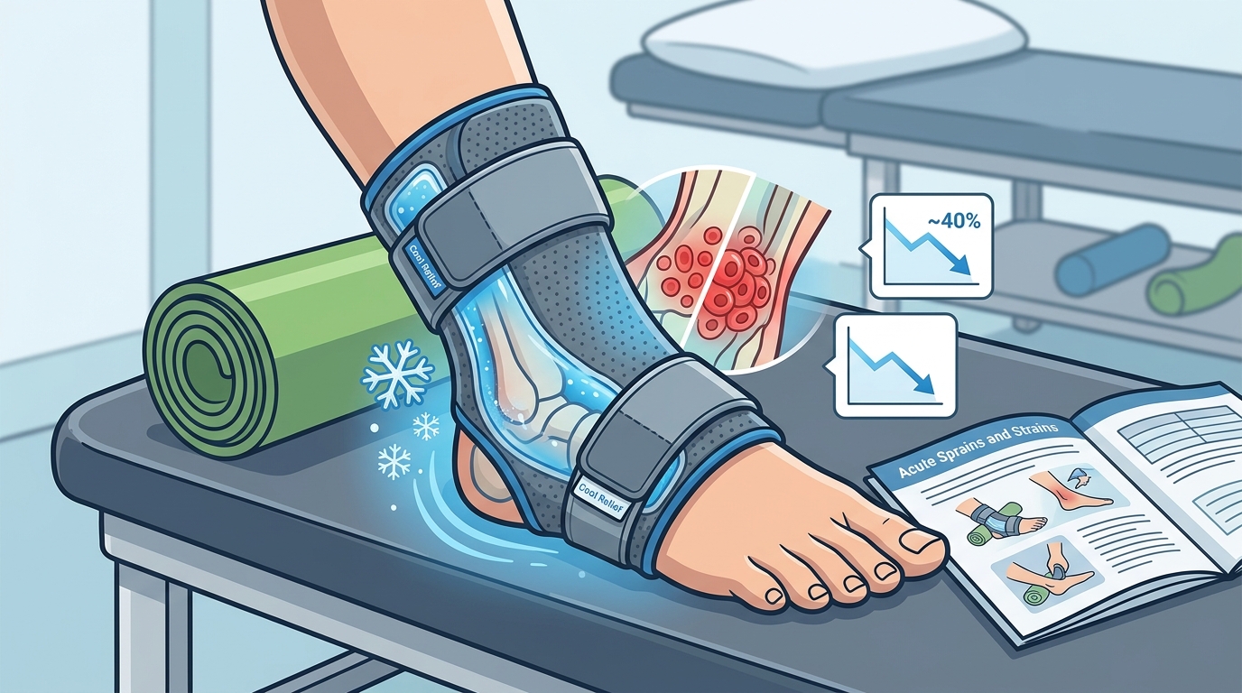 Benefits of Compression Ice Wraps for Injury Relief