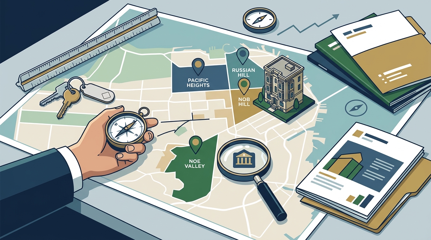 Top Luxury Real Estate Agent for Pacific Heights to Noe Valley