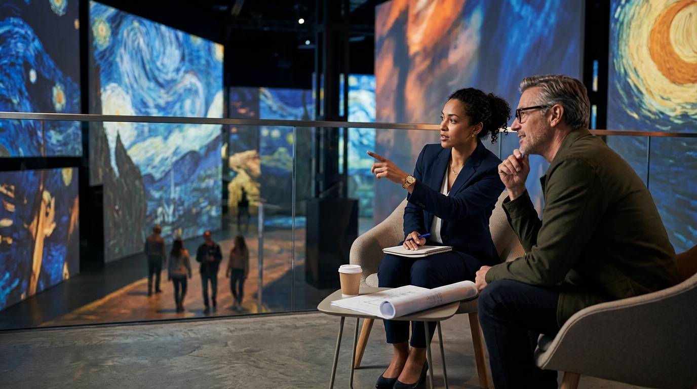 How to Partner with an Immersive Exhibition Company