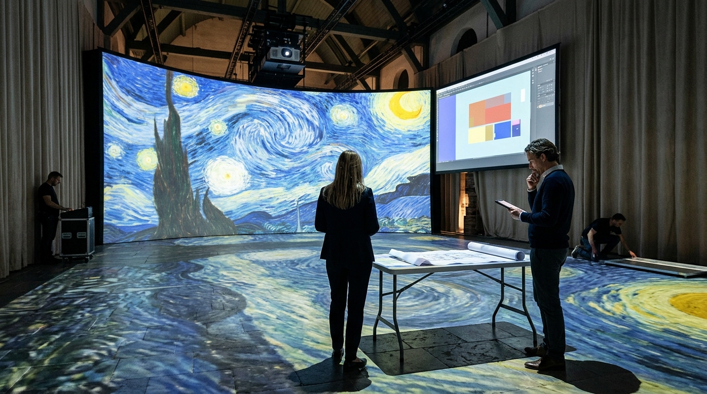 How to Bring an Immersive Van Gogh Exhibition to Your Venue