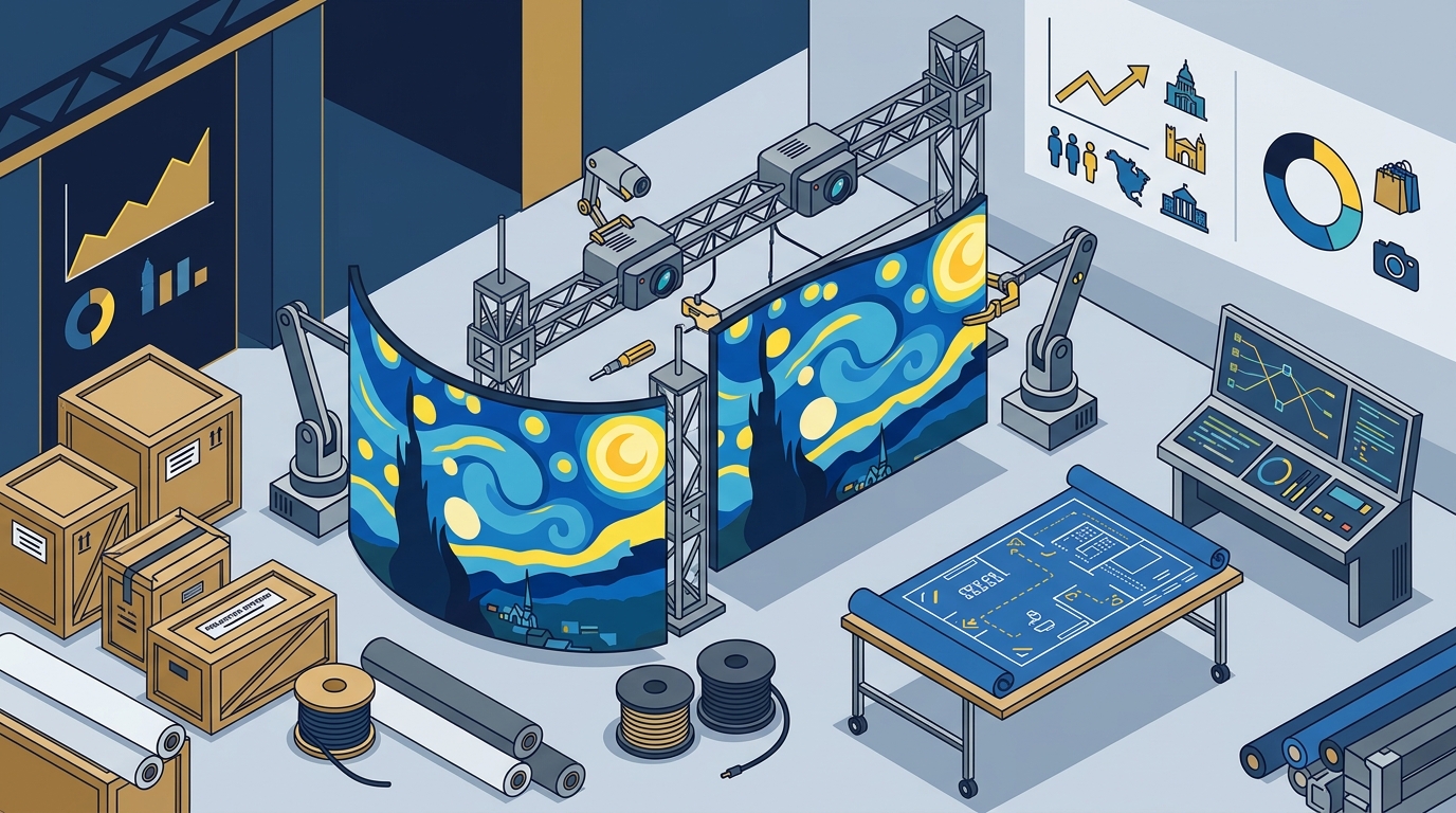 How to Bring an Immersive Van Gogh Exhibition to Your Venue