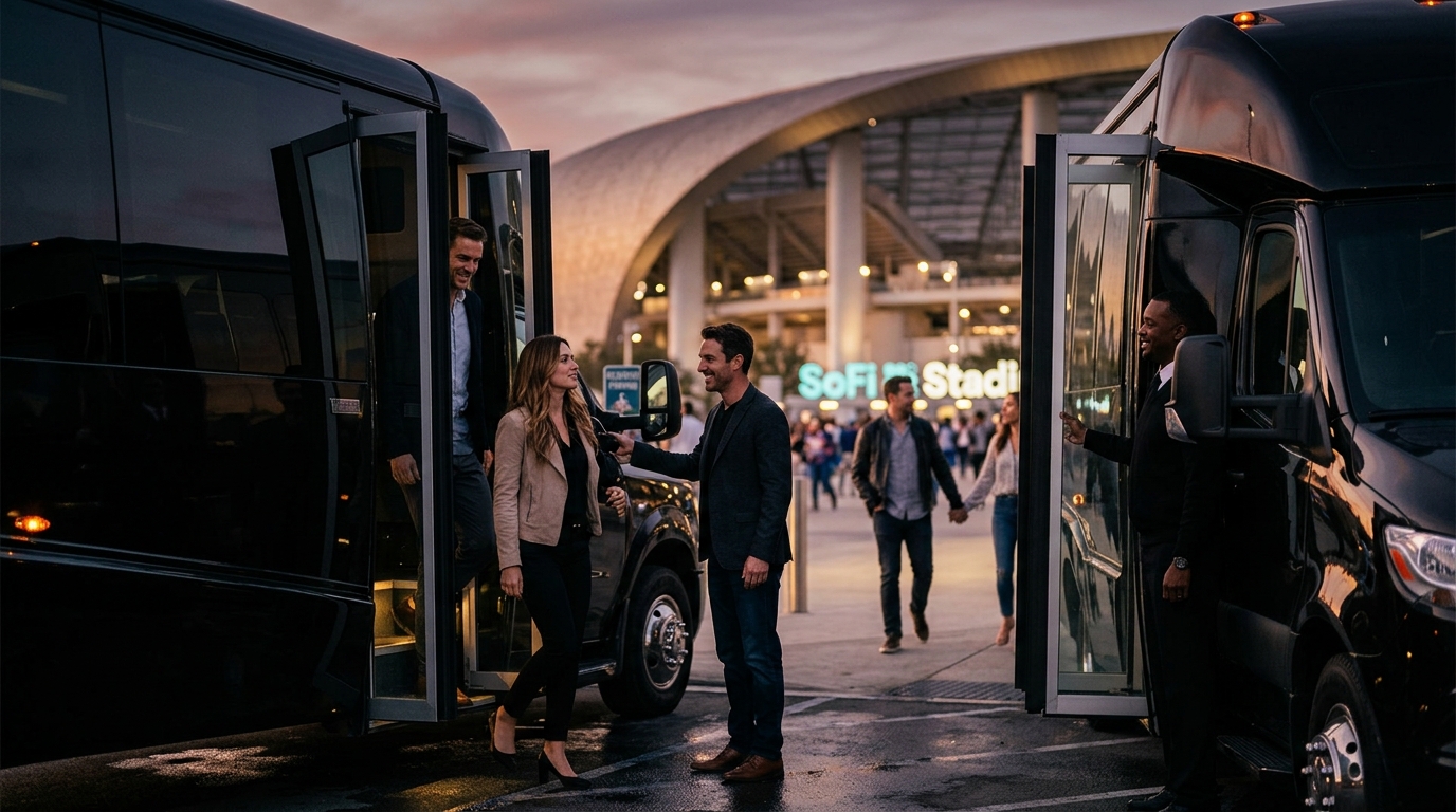 SoFi Stadium Shuttle Services for Concerts and Events