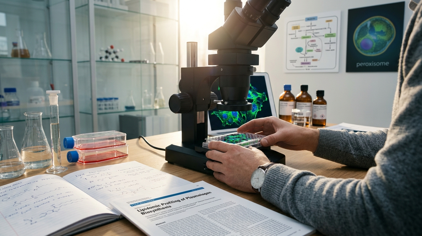 Plasmalogen Biosynthesis Explained: The Cellular Factory and Nutrients That Keep It Running
