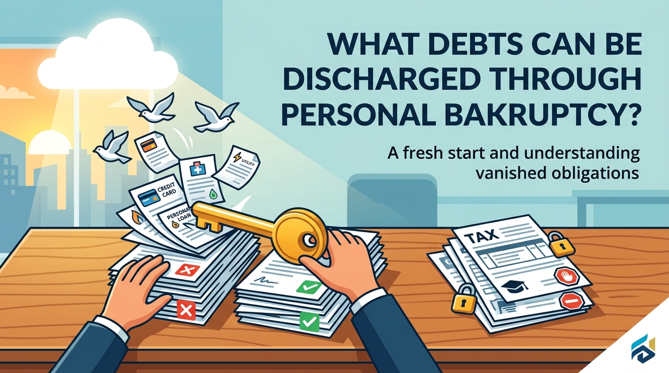 What Debts Can Be Discharged Through Personal Bankruptcy? A