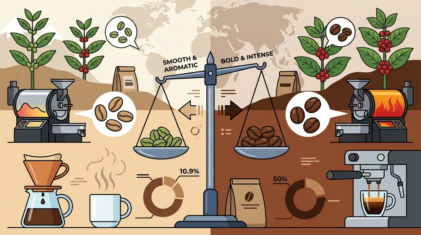 Arabica vs Robusta Coffee: Taste Differences Explained