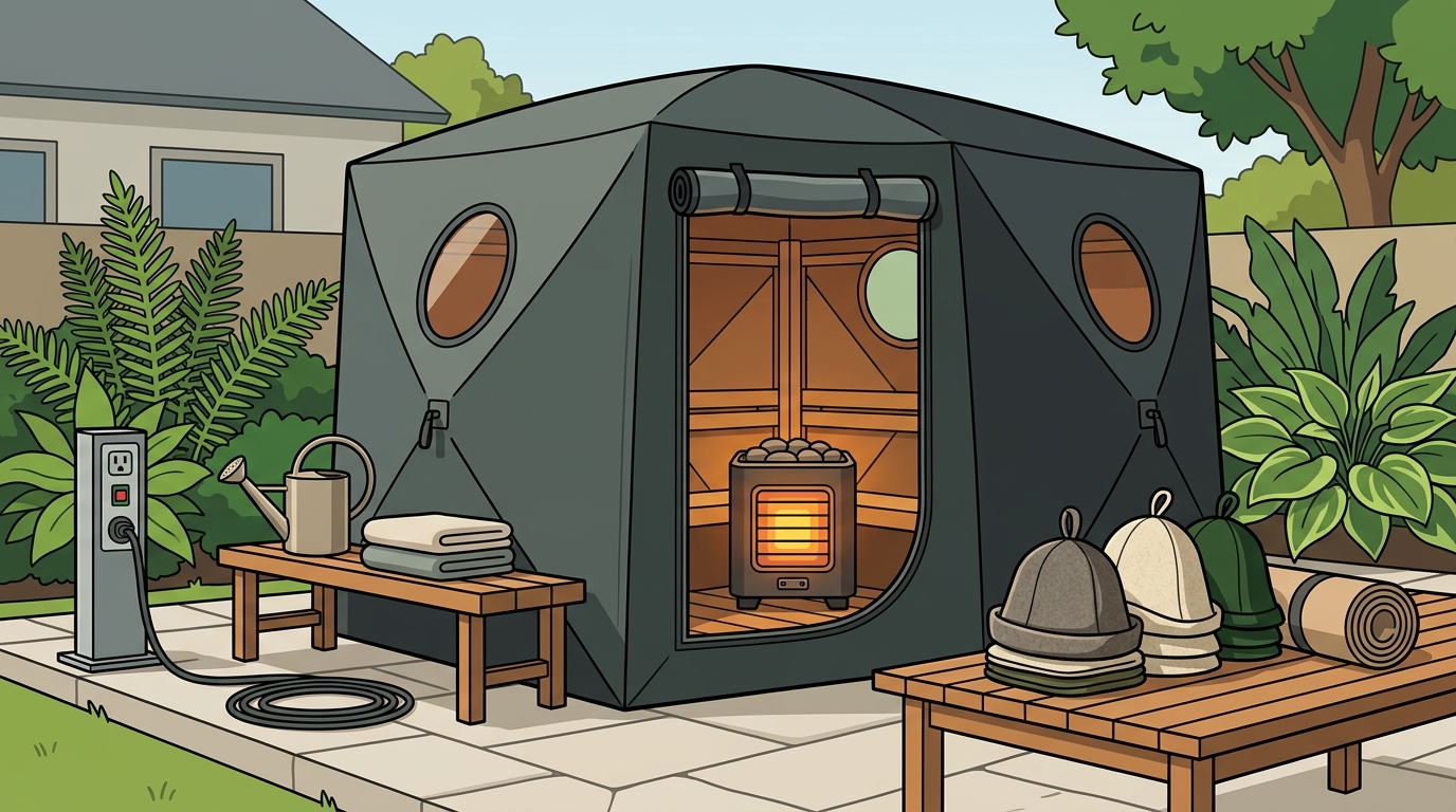 Where to Buy a Safe Portable Tent Sauna
