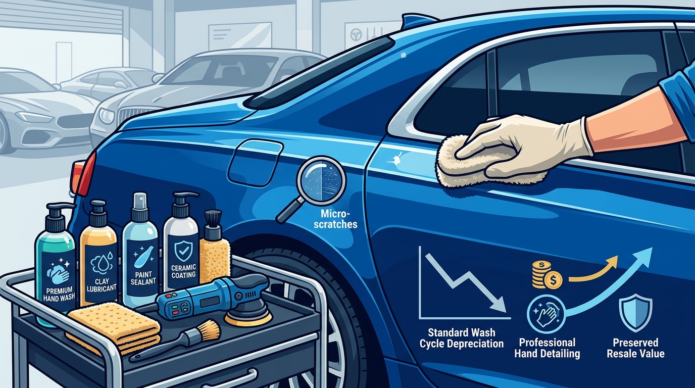 Benefits of Professional Hand Detailing for Luxury Cars