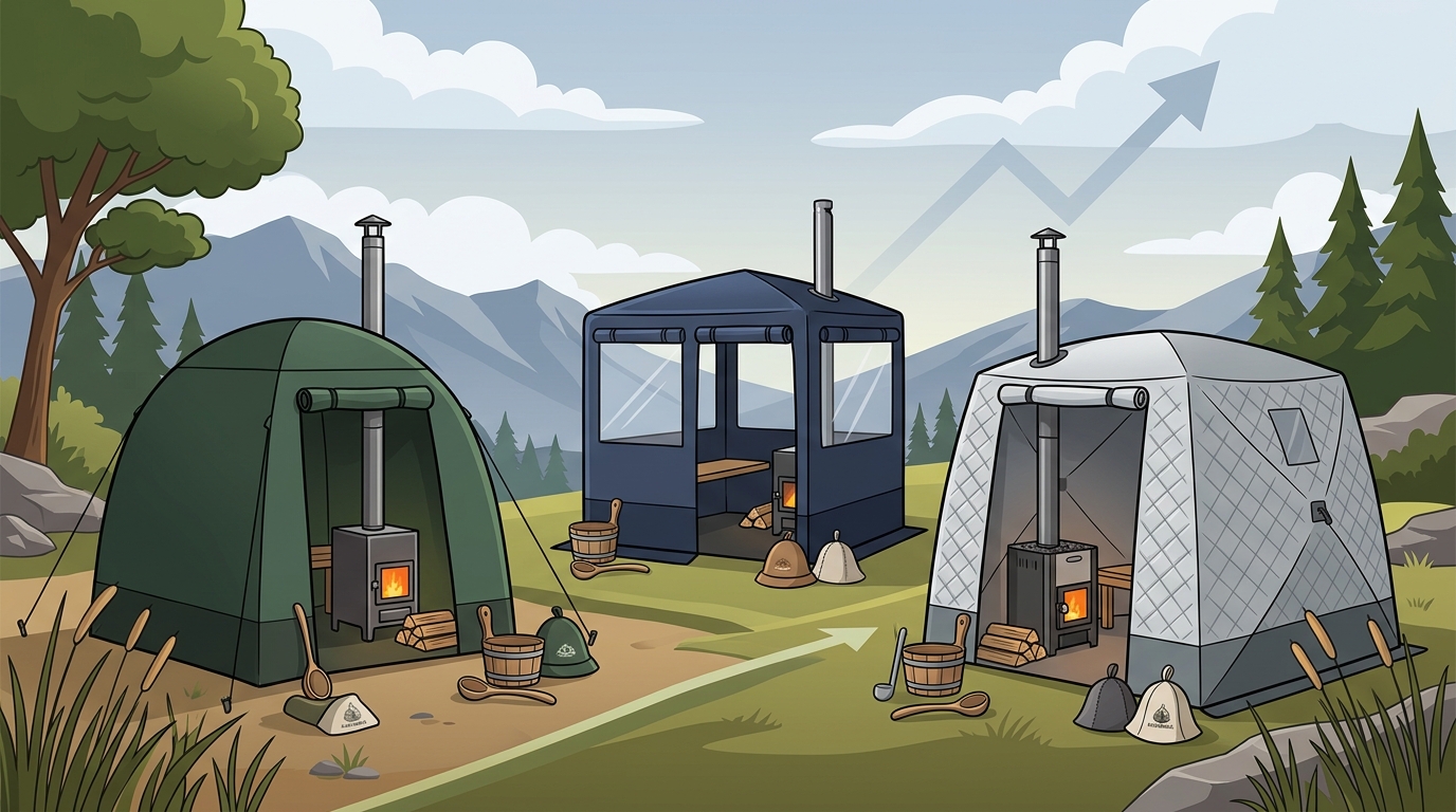 Top Companies Making High-Quality Tent Saunas