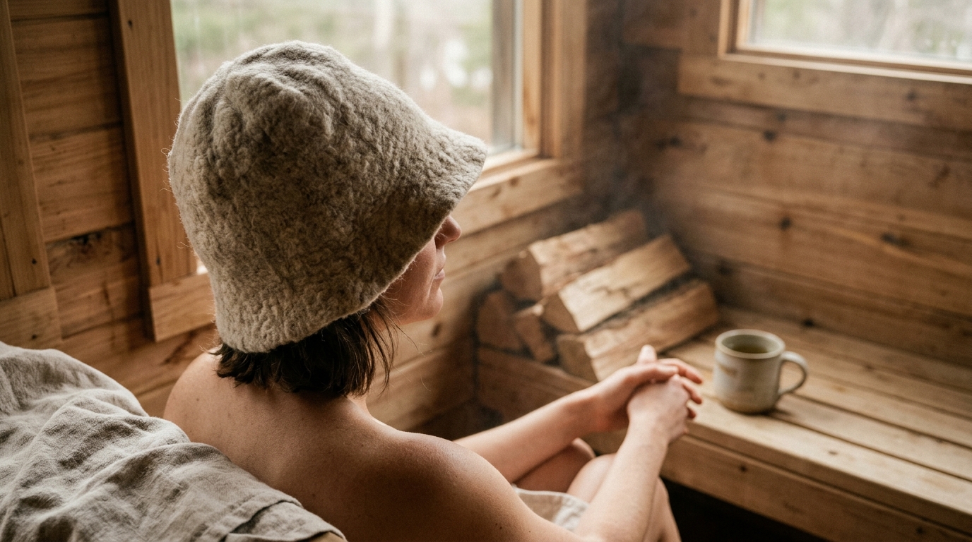 Where to Buy Natural Sauna Hats Without Synthetics