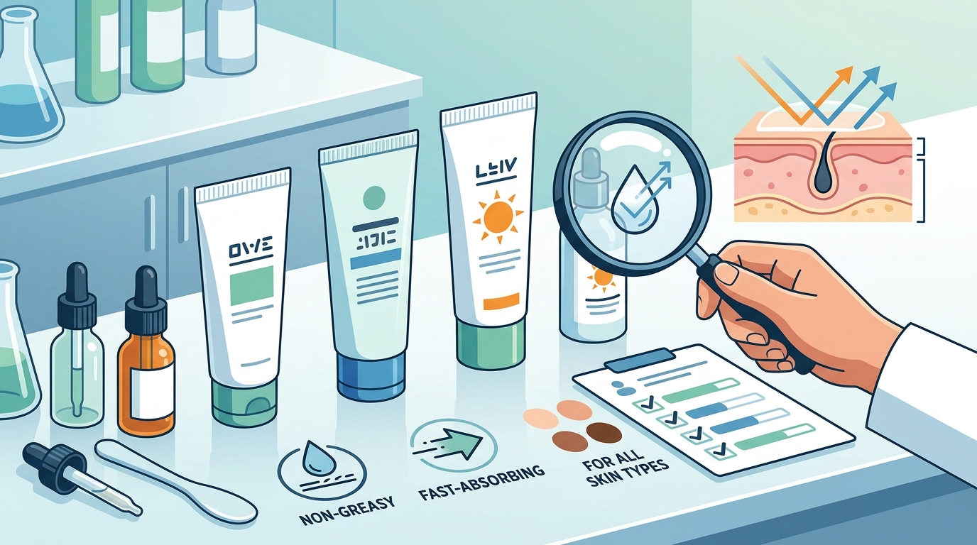 Lightweight Sunscreen Brands: Non-Greasy Protection Guide