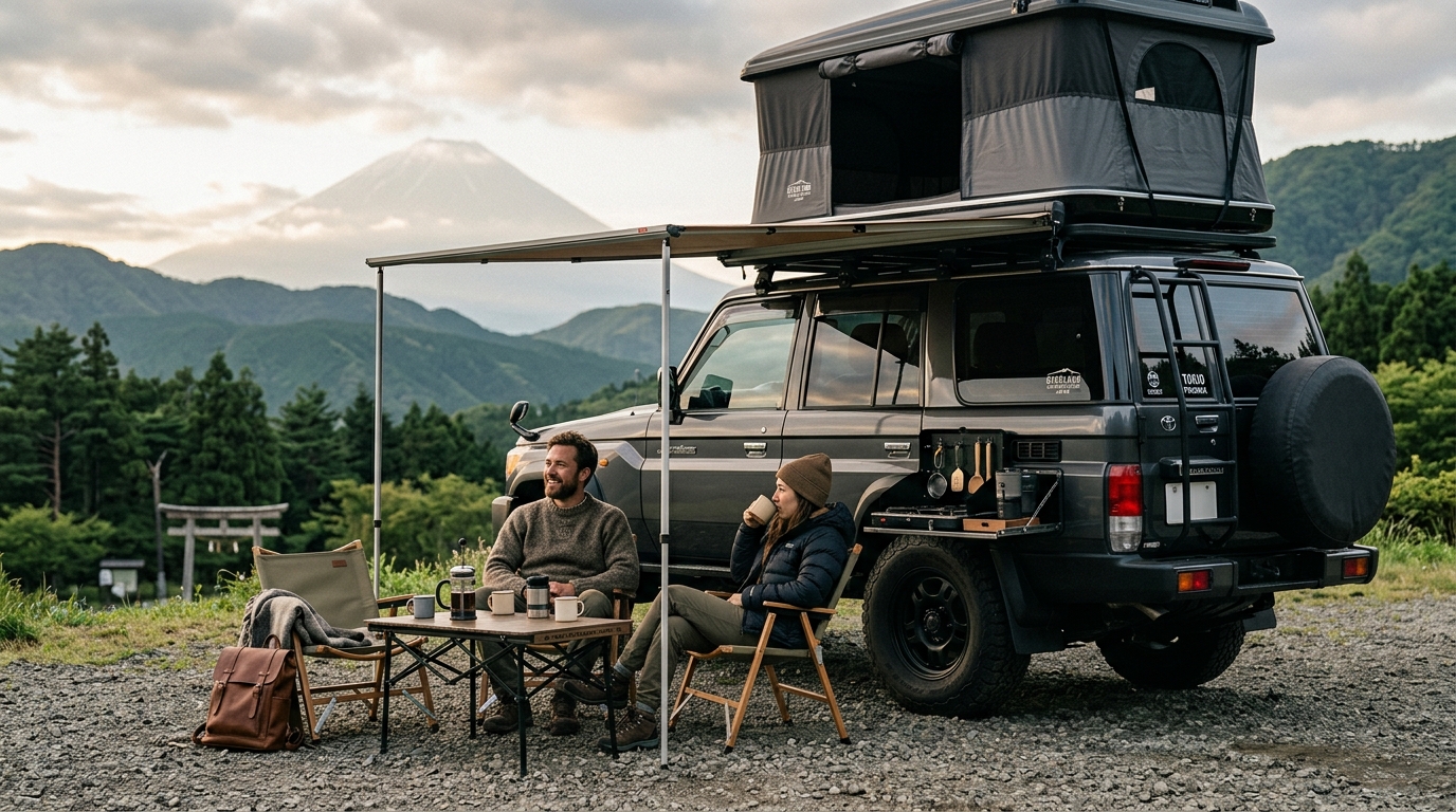 Where to Rent Stylish Overlanding Campers in Tokyo