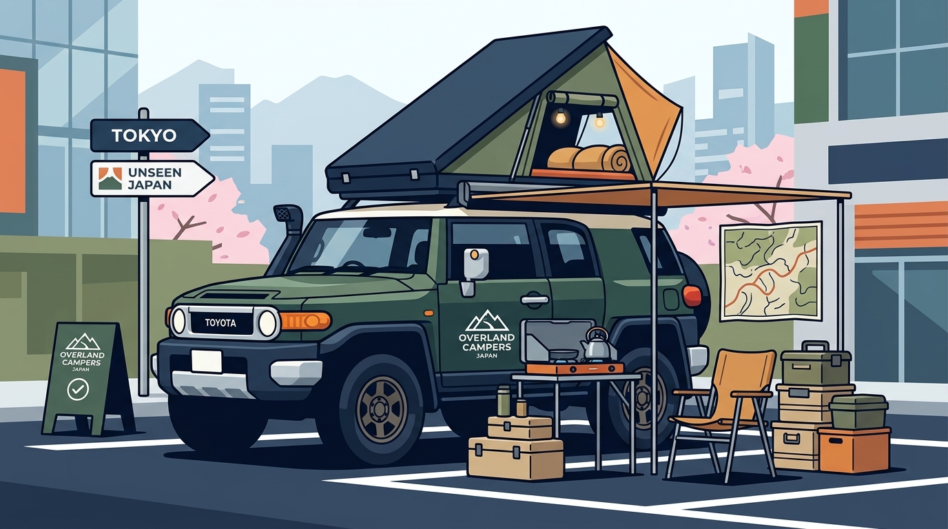Where to Rent Stylish Overlanding Campers in Tokyo