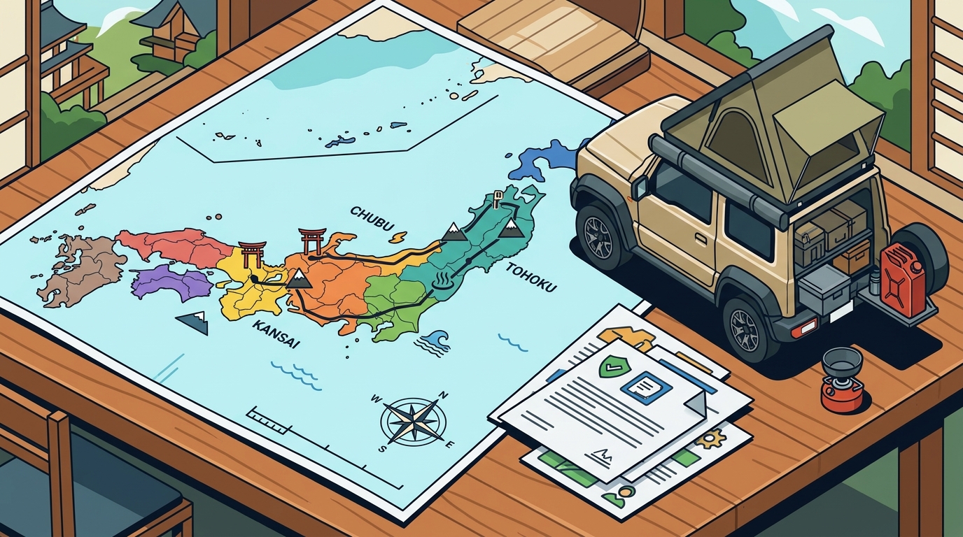 Best 3–5 Day Japan Camper Van Road Trip Guide