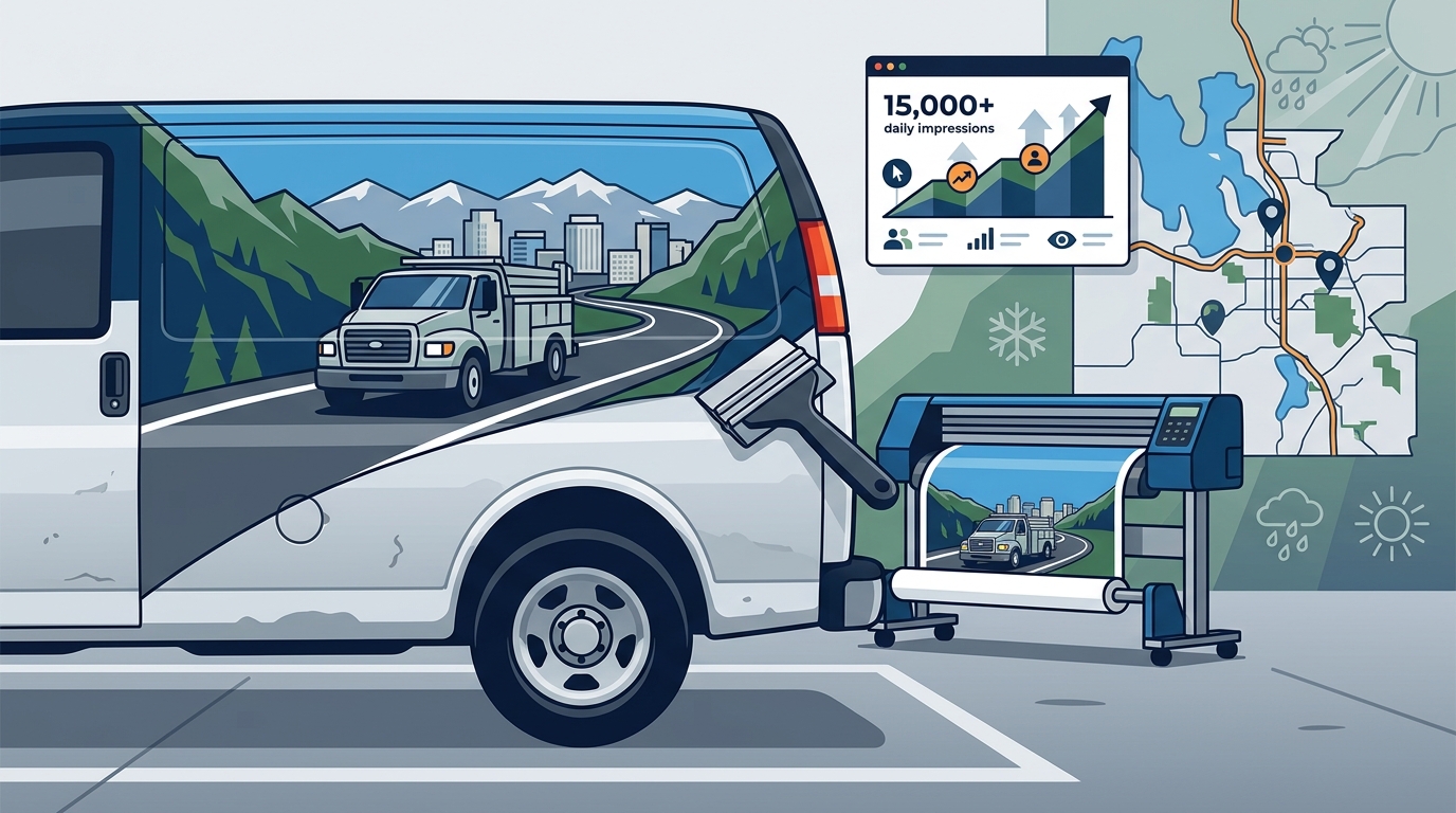 Where to Get Commercial Vehicle Wraps in Salt Lake County
